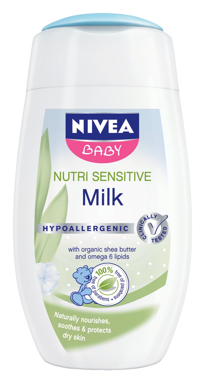 Laptele de corp NIVEA Baby Nutri Sensitive