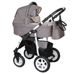 Carucior Krausman 3 in 1 Kraus Combi Dots, Bej