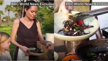 Angelina Jolie a gătit tarantule pentru ea şi copiii ei, în Cambodgia (VIDEO)