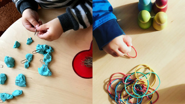 3 activităţi pentru dezvoltarea motricităţii fine (2 ani)