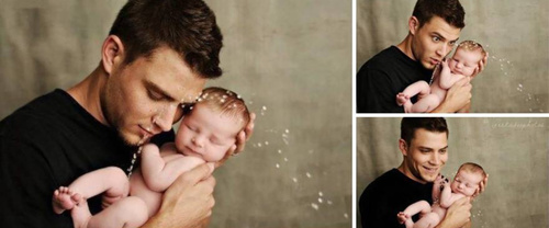 Bebeluşi care “şi-au făcut de cap” în portretele de familie