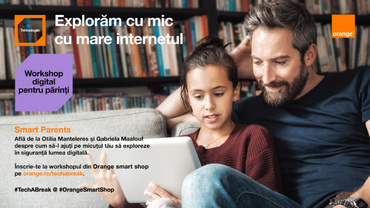 Platforma Tech a Break - Pauza de tehnologie din Orange smart shop