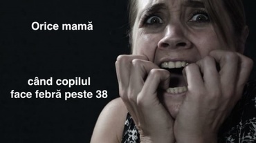 Gânduri care ne trec prin cap când copilul este bolnav