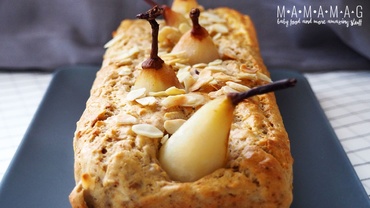 Chec cu pere și migdale (fără zahăr)- rețeta video