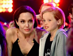 Angelina Jolie şi Shiloh 