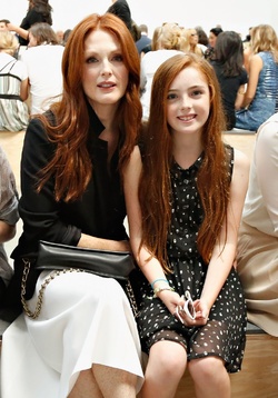 Julianne Moore şi fiica Liv