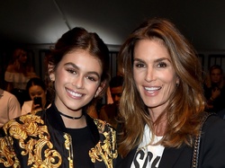 Kaia Jerber şi Cindy Crawford