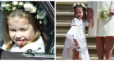 Prinţesa Charlotte, gesturi adorabile la nunta regală. Ce au observat fanii regali neobişnuit la Prinţul George