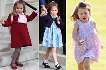 De ce Prinţesa Charlotte nu poartă decât rochiţe?