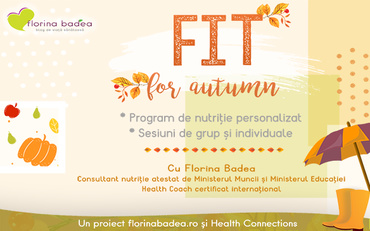 Fit for Autumn – programul online de nutriție pentru această toamnă