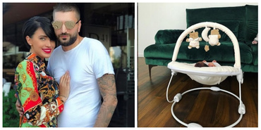 Primele imagini cu fetiţa Adelinei Pestriţu. Semănă cu vedeta?