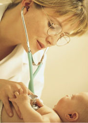 Controlul pediatric al bebelusului de doua luni