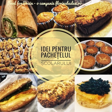 5 idei pentru pachețelul cu mâncare al școlarului – Food for Brain (1)