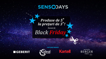 De Black Friday, pe Sensodays ai produse de 5* la preţ de 3*