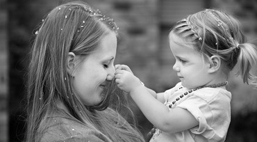 Dintr-o mamă bleagă poate ieși un copil îndrăzneț?