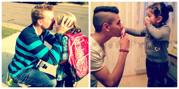 Fotografii care dovedesc: tații sunt prima dragoste a fetițelor