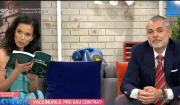 Vaccinurile: Pro sau contra? Schimb dur de argumente între Dr. Mihai Craiu și Olivia Steer