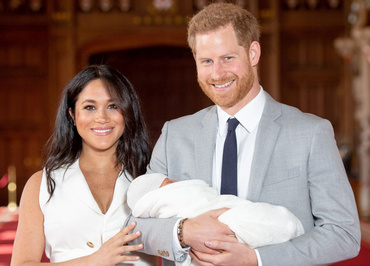 Prima fotografie clară cu Archie, fiul Ducilor de Sussex