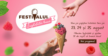 Yammy, Yammy! Începe Festivalul Înghețatei și al Faptelor Bune