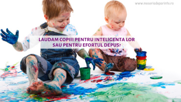 Lăudăm copiii pentru inteligența lor sau pentru efortul depus? Care este relația dintre motivație și limbaj