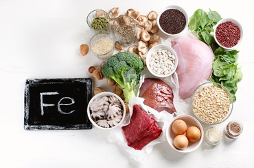 Alimente bogate în fier, pentru bebeluși
