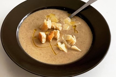 Supă cremă de ciuperci