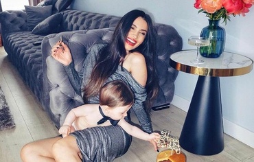 Lili Sandu, poze fabuloase de ziua ei, cu micuțul TJ. Ce vârstă a împlinit mămica