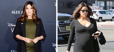 Cum arătau vedetele de la Hollywood, însărcinate, pe covorul roșu vs. în viața reală