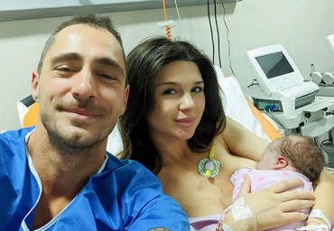 Alice Cavaleru a născut! Ce nume nemaiîntâlnit au ales Alice și Vladimir Drăghia pentru fetița lor