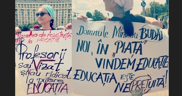 Scrisoarea deschisă a unei profesoare în grevă, care a fost în stradă la proteste: Disprețul față de Educație a adus această țară în starea de acum. I-am scris președintelui României și am aflat că nu acordă audiențe