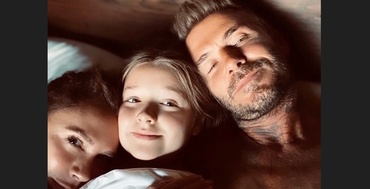 Fiica lui David Beckham încă mai doarme cu părinții ei, deși are 11 ani