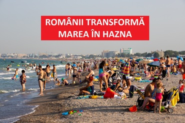 Românii transformă marea în hazna