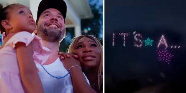 Serena Williams a dezvăluit sexul celui de-al doilea copil: gender reveal cu drona