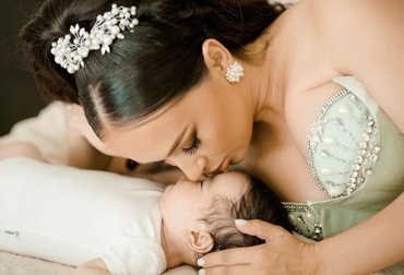 Vlăduța Lupău sărbătorește un an de la botezul băiețelului ei, Iair: „Numele tău ales de Dumnezeu”