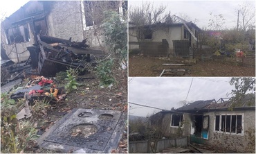 Fetiță de doi ani, arsuri severe după explozia unei sobe. Se juca singură în casă