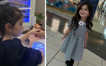A transferat fetița de 6 ani la altă școală, pentru că nu i se permitea să își facă unghiile cu ojă. Acum, i le face chiar cu gel