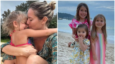 Laura Cosoi, poze emoționante cu cele 3 fetițe ale sale, în vacanță. Ce i-a răspuns o urmăritoare