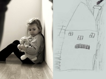 Copilul a fost abuzat sexual? Comportamente și desene care trădează abuzul