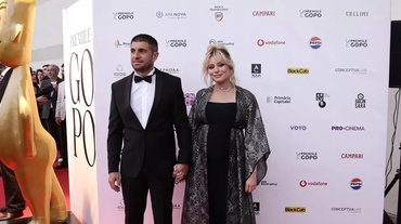 Laura Cosoi, apariție inedită la Premiile Gopo, alături de soțul ei. Ce ținută a purtat graviduța - GALERIE FOTO