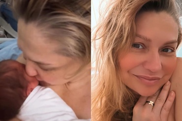 Cristina Cioran, primul video cu nou-născutul. Despre nașterea la 47 ani: „Nu e ca în filme”