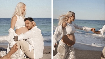 Carmen Grebenișan a născut! Este mama unui băiețel perfect sănătos! Influencerița a născut în apă