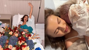 Emily Burghelea, la un pas să nască în lift: „Mi s-a rupt apa ca în filme”. În 14 minute a născut