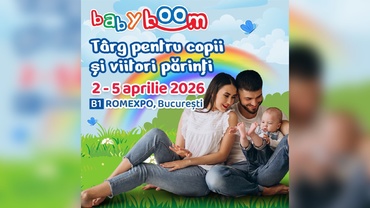 Baby Boom Show îşi deschide porţile la Romexpo între 2-5 aprilie cu cele mai importante branduri pentru părinți și viitori părinți, conferințe educative, tombole și noutatea ediției: Forumul de Infertilitate