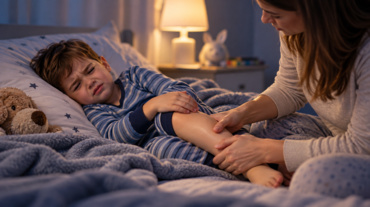 Copilul se plânge de dureri de picioare noaptea. Sunt dureri de creștere sau pot ascunde o afecțiune?