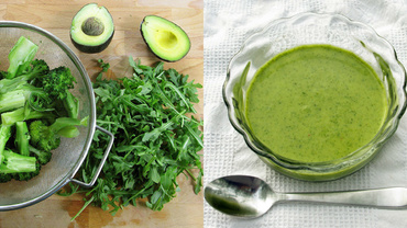 Supa de avocado (de la 1 an)