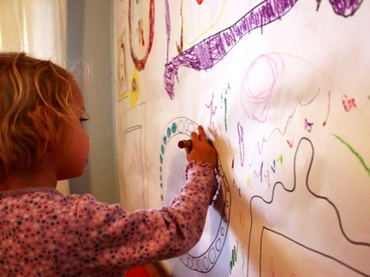 Sa desenam pe pereti! 