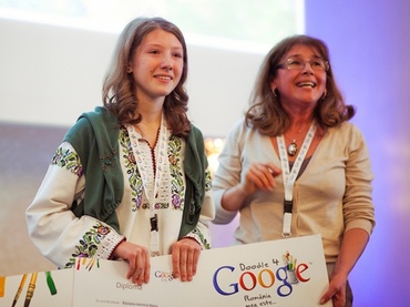 Premiul Doodle 4 Google castigat de o fetita din Suceava