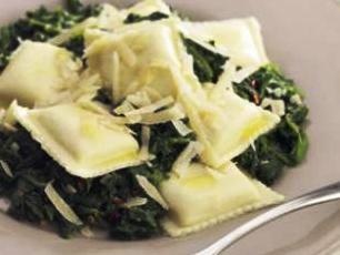 Ravioli cu spanac