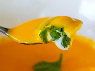 Supa de morcovi cu mere