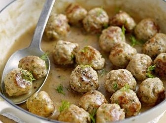 Chiftelute suedeze cu sos